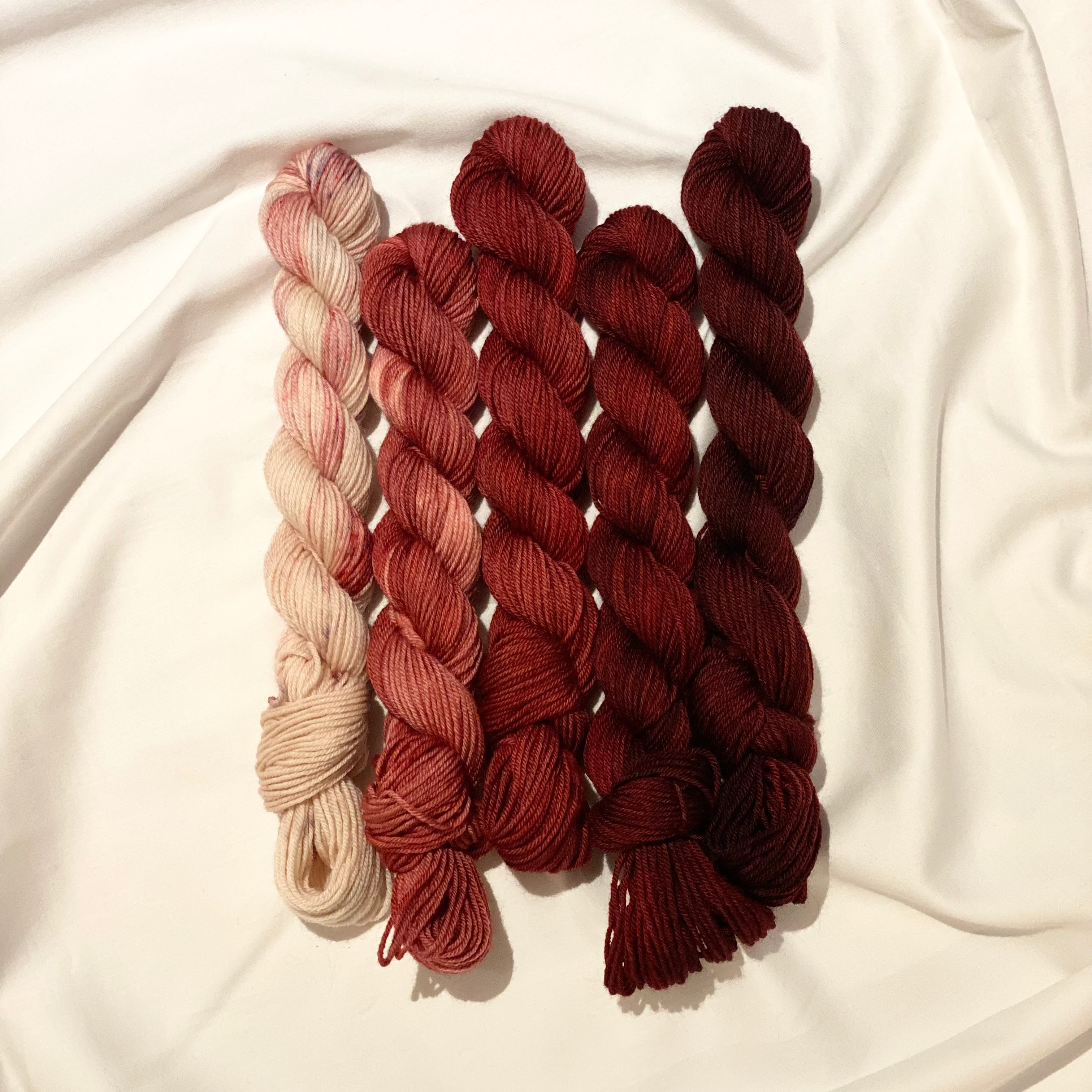 Merino Minis: Very Cherry