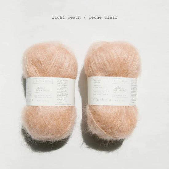 Le Petit Silk & Mohair: Light Peach