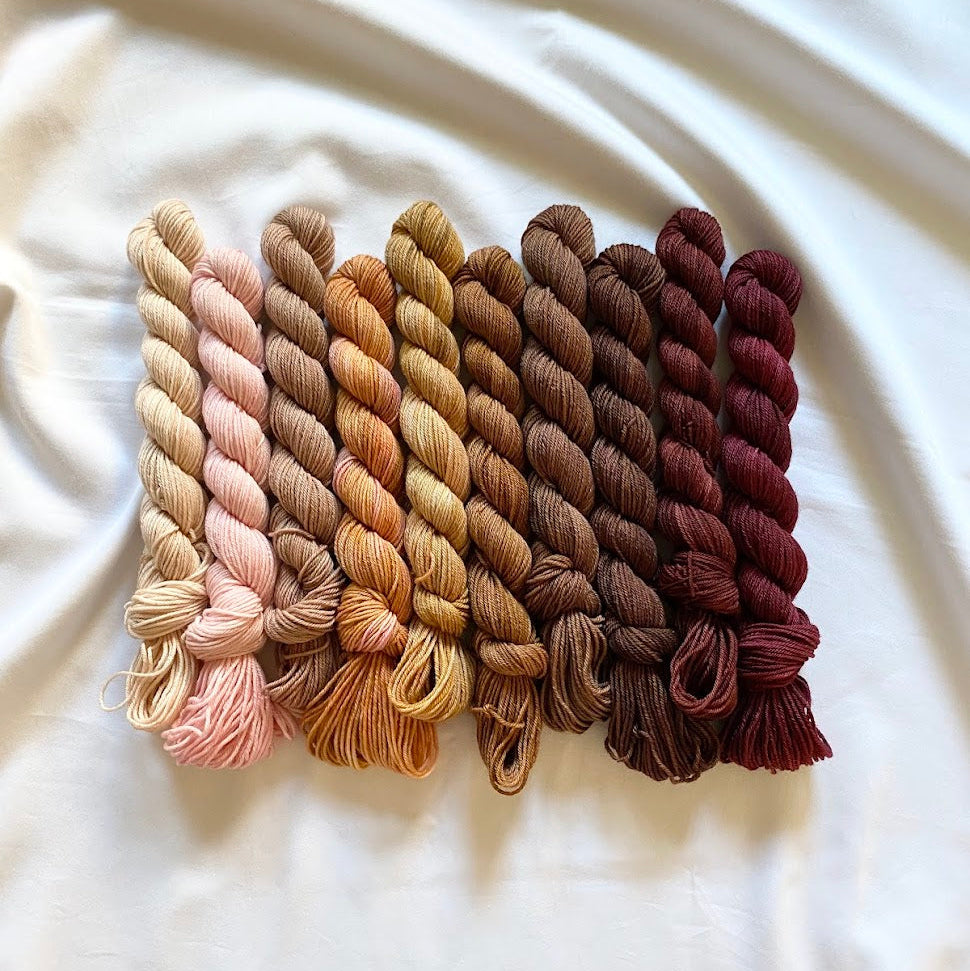Merino Minis: Fall Fade