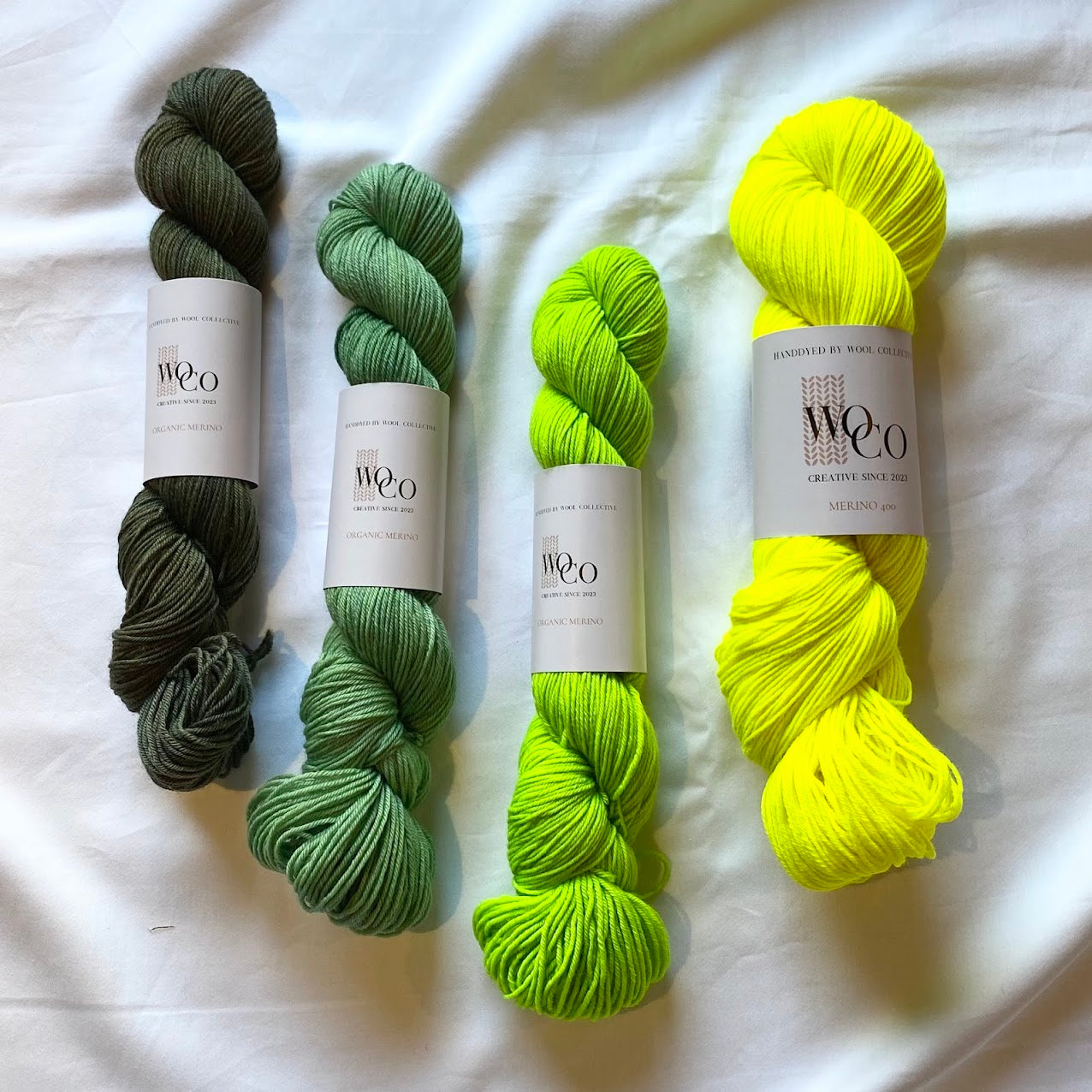 Kit til Midsommersjalet: "Greeneon"