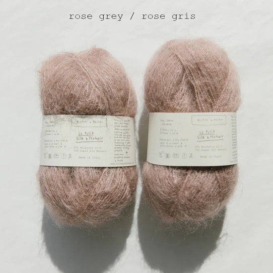 Le Petit Silk & Mohair: Rose Grey
