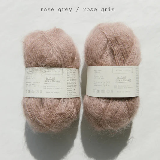 Le Petit Silk & Mohair: Rose Grey