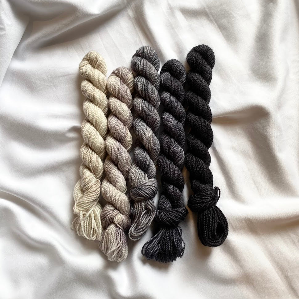 Sock Minis: 5 Shades of Grey