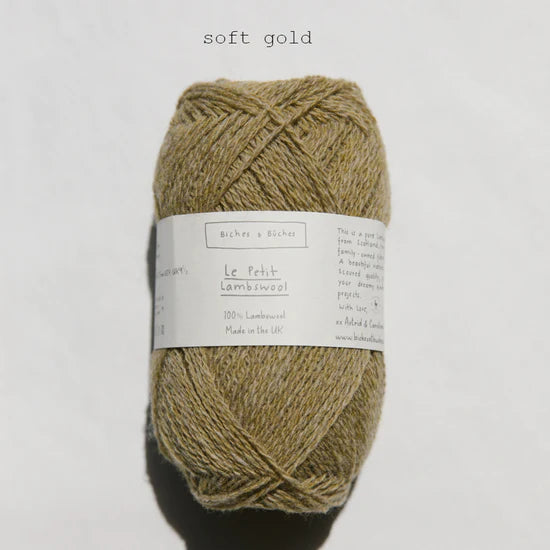 Le Petit Lambswool: Soft Gold