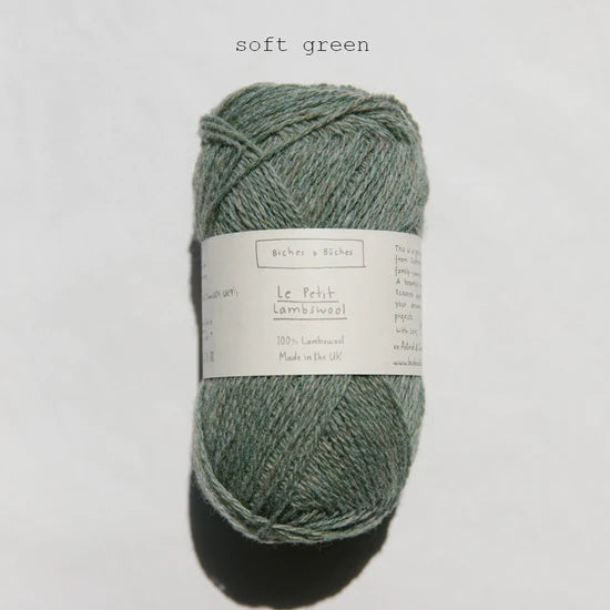 Le Petit Lambswool: Soft Green