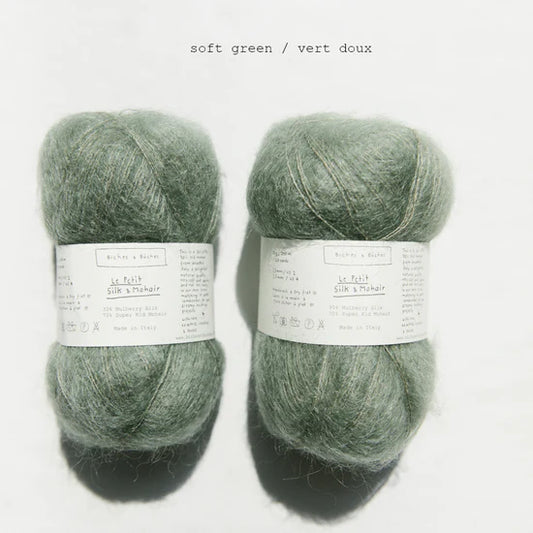 Le Petit Silk & Mohair: Soft Green