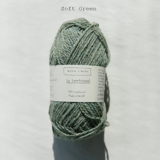 Le Lambswool: Soft Green