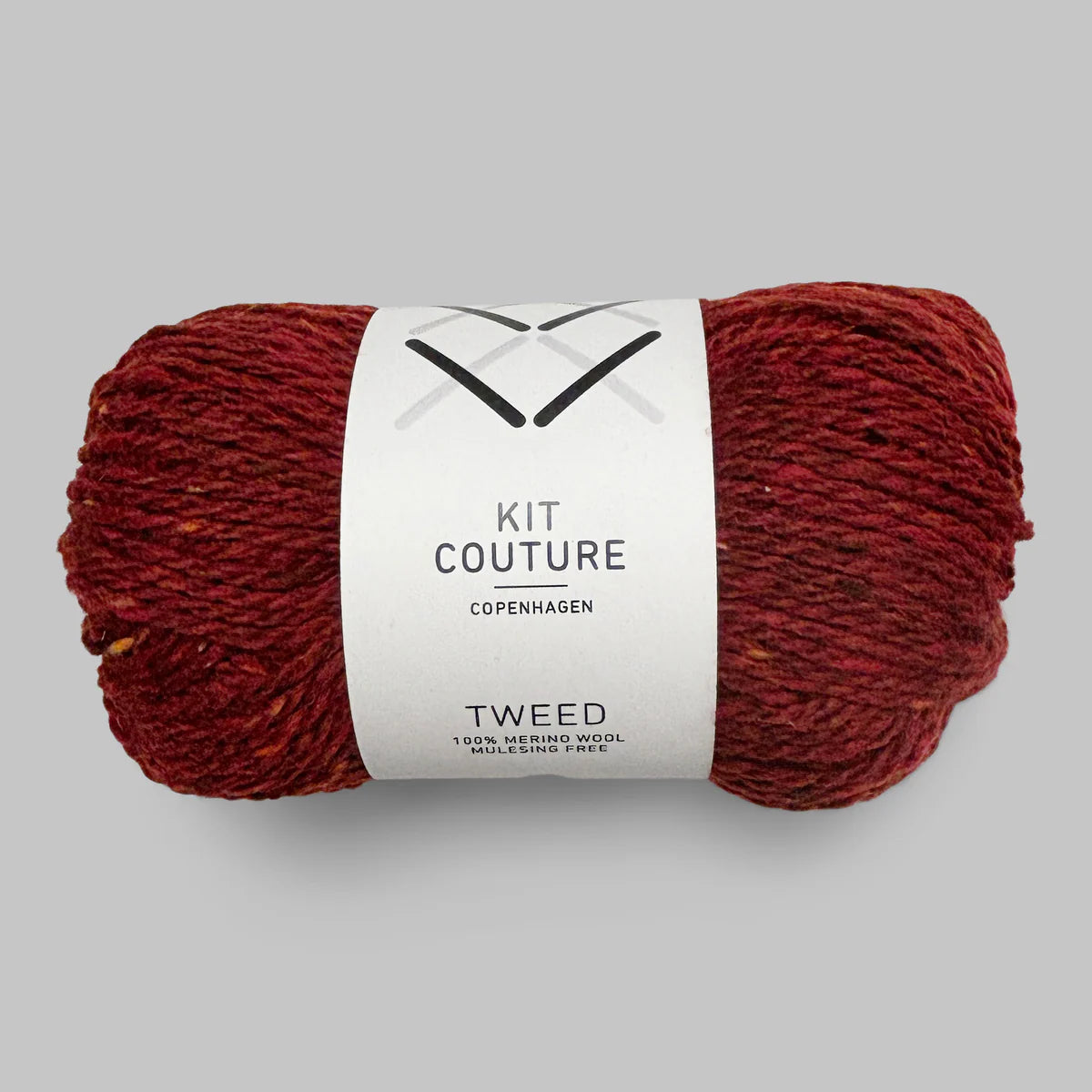 Tweed: Rubinrød (503)