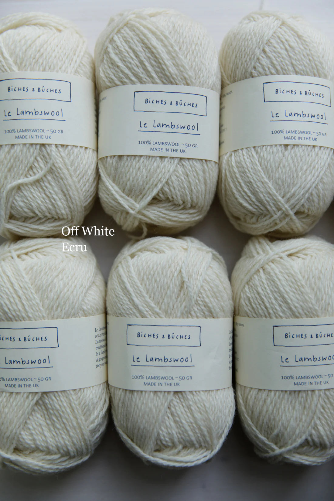 Le Lambswool: Off White
