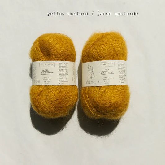 Le Petit Silk & Mohair: Yellow Mustard