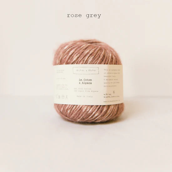 Le Coton & Alpaca: Rose Grey